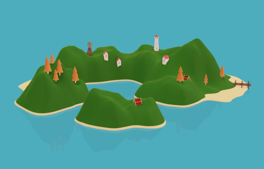 Model island 2x